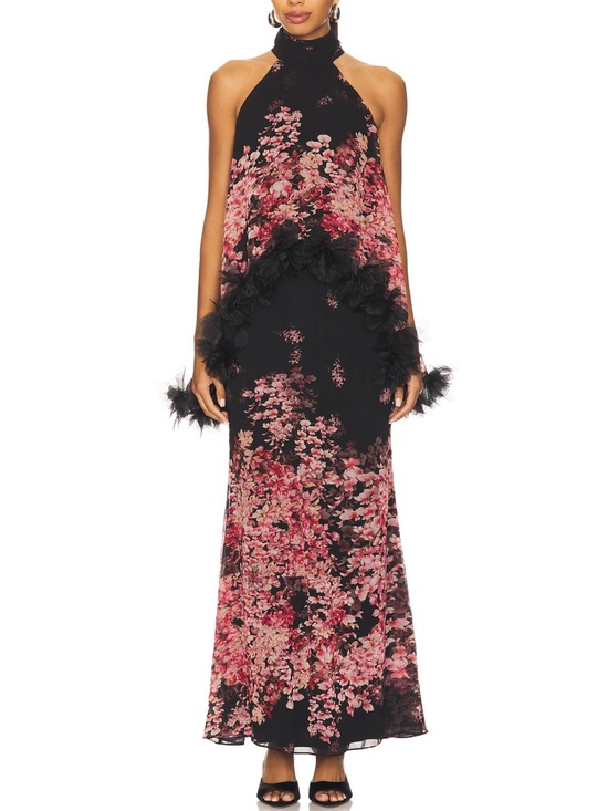 Elliatt Dresses & Skirts - Elliatt Tulsia Floral Georgette Gown